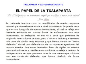 La Txalaparta funciona como un amplificador de nuestro esquema mental